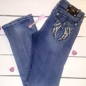 MISS ME SIZE 32  BOOT CUT JEANS